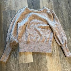 Loft Sweater Pink with Multicolor Size S